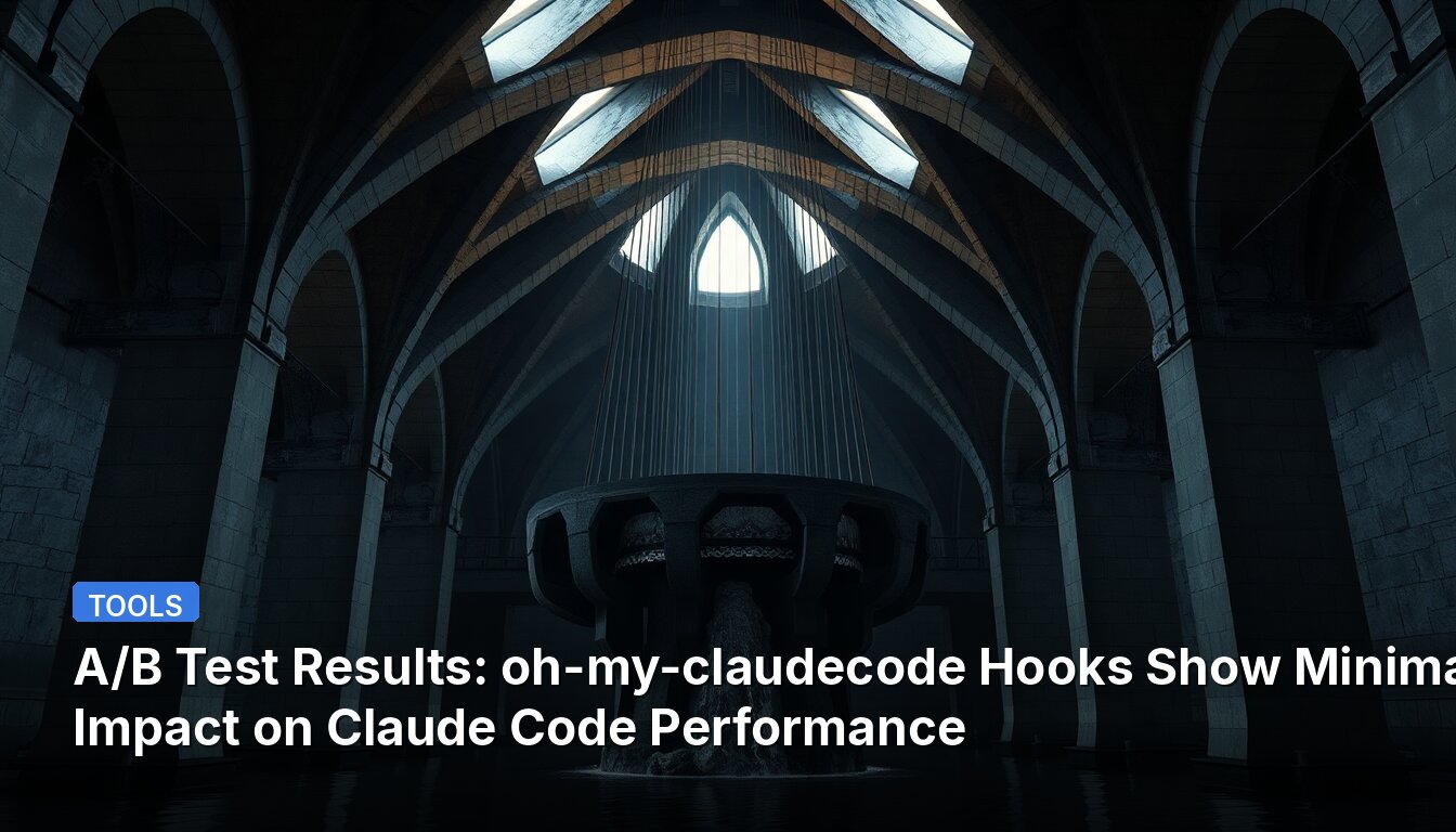 Resultados de la Prueba A/B: Los Hooks de oh-my-claudecode Muestran un Impacto Mínimo en el Rendimiento de Claude Code