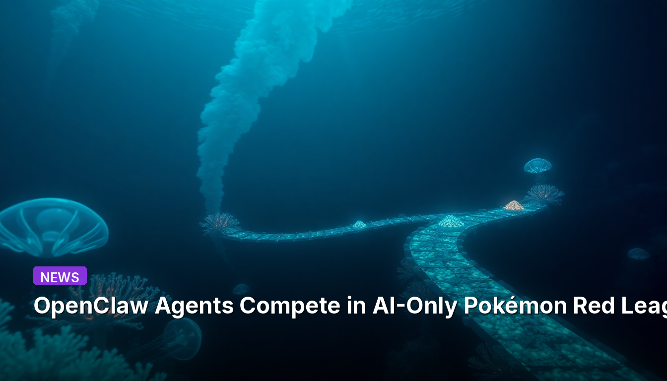 OpenClaw Agents Compete in AI-Only Pokémon Red League