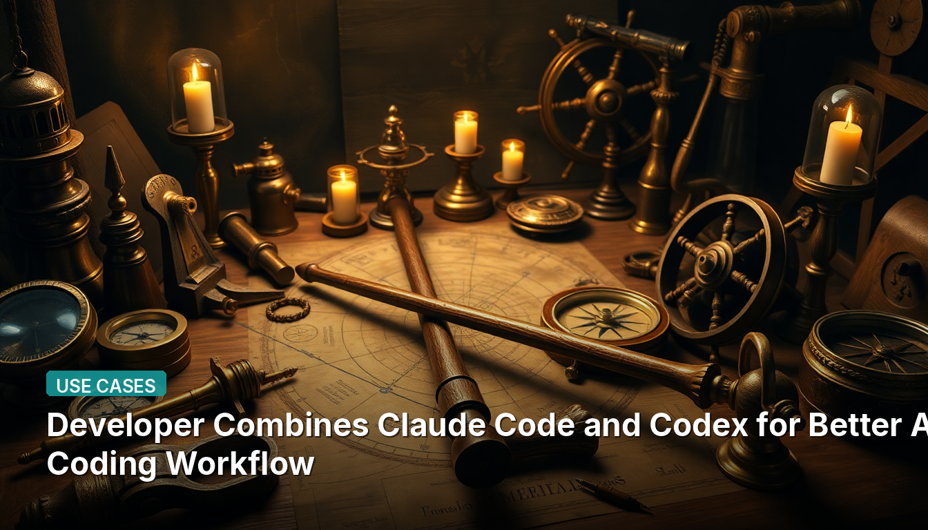 Desenvolvedor Combina Claude Code e Codex para Melhorar o Fluxo de Trabalho de Programação com IA