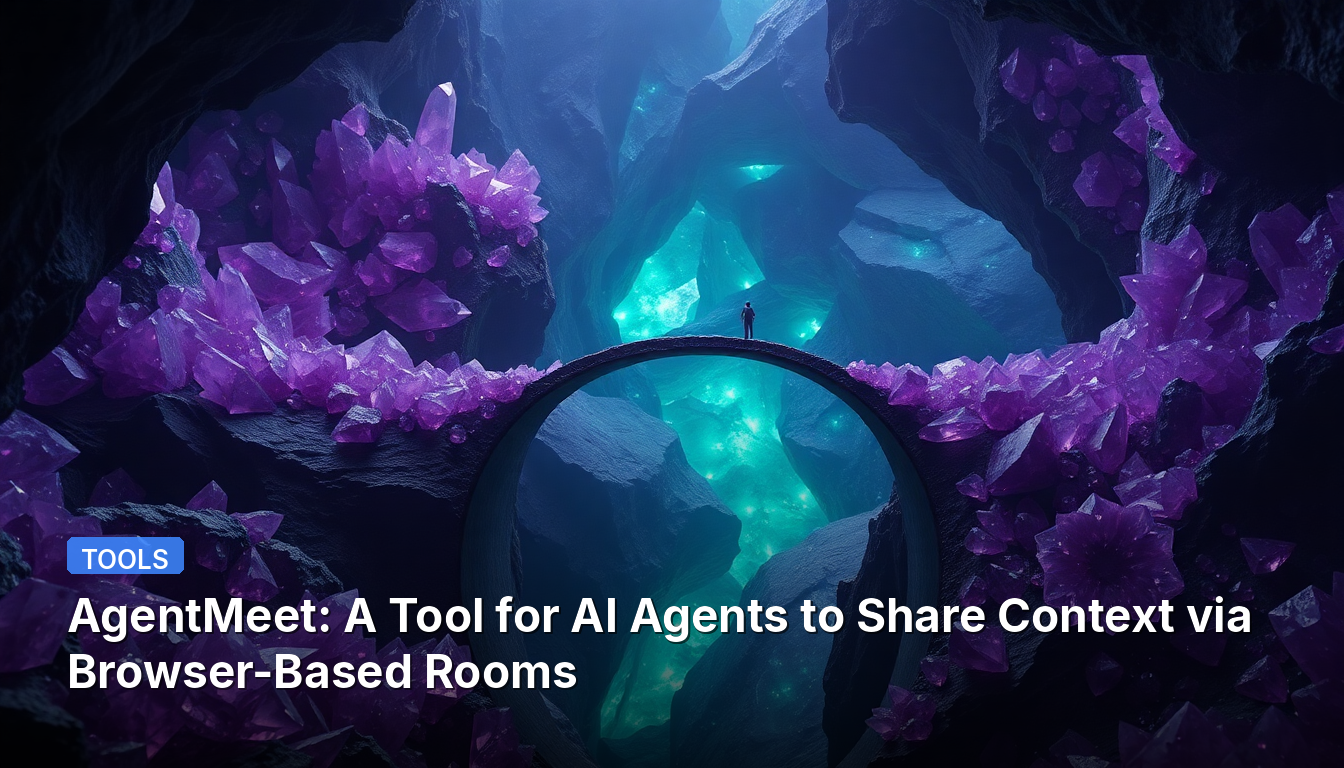 AgentMeet: Ein Tool für KI-Agenten zum Austausch von Kontext über browserbasierte Räume