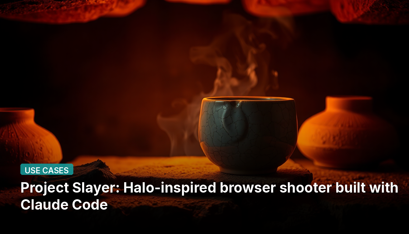 プロジェクト・スレイヤー:Claude Codeで構築されたHalo風ブラウザシューター