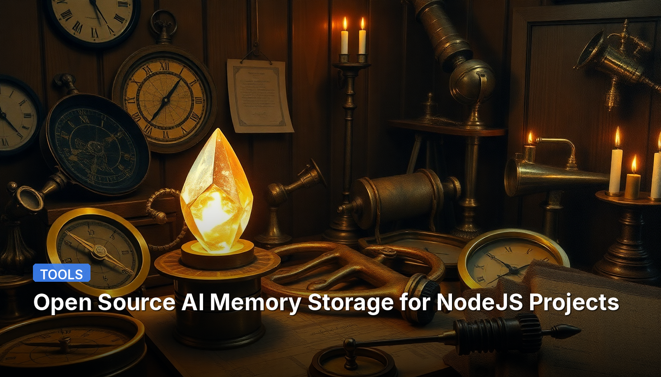Stockage de mémoire IA open source pour les projets NodeJS