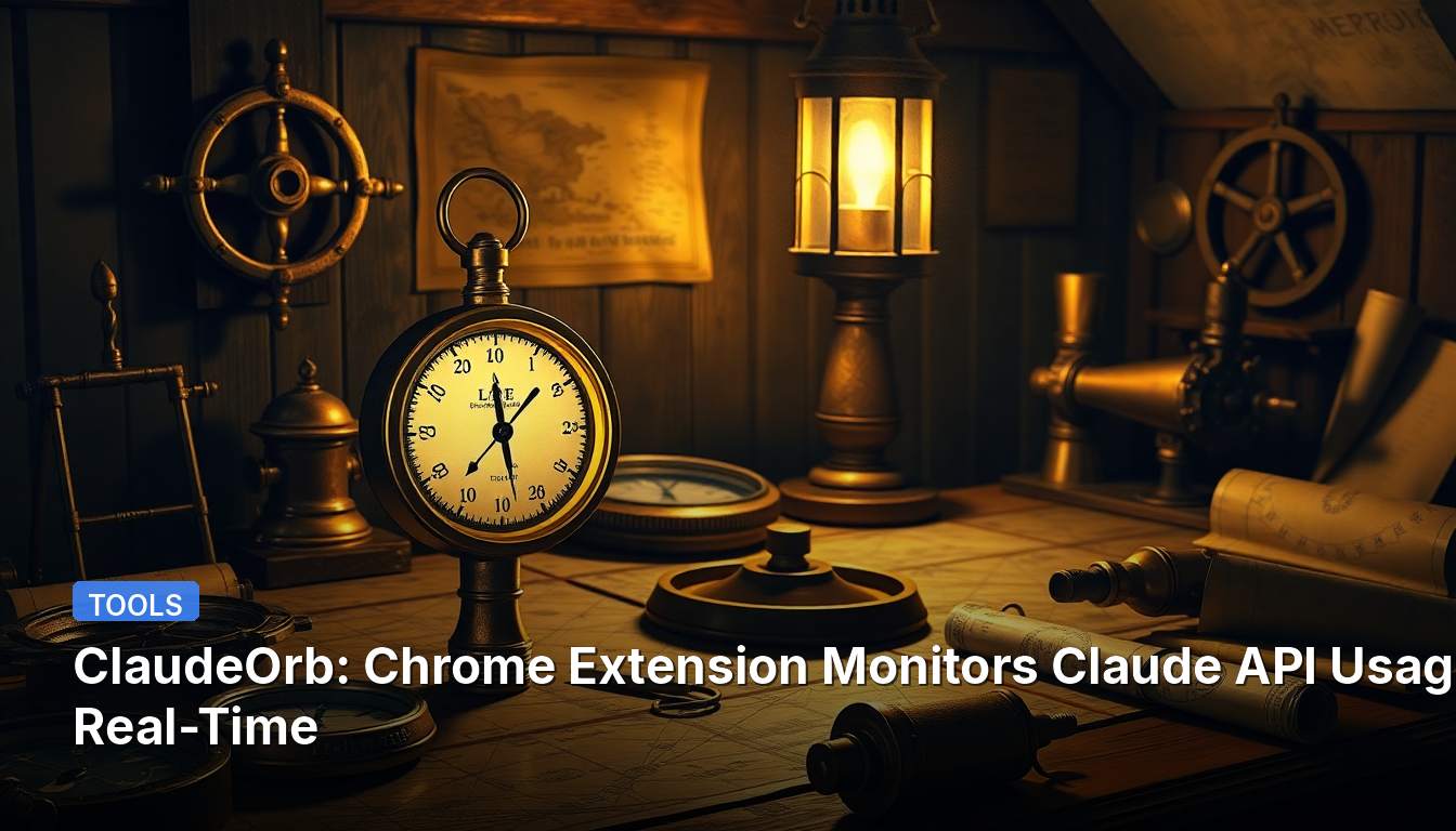 ClaudeOrb: Extensão do Chrome Monitora o Uso da API Claude em Tempo Real