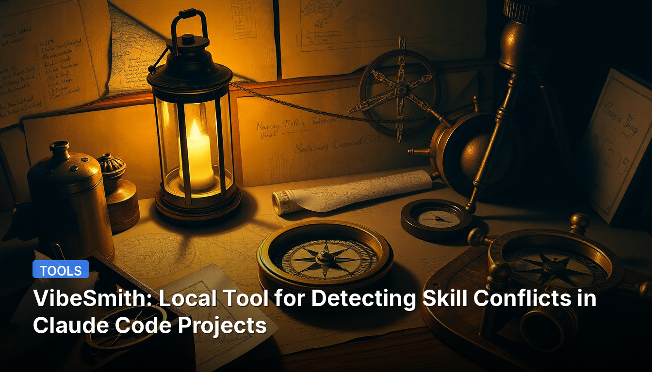 VibeSmith: Локальный инструмент для выявления конфликтов навыков в проектах Claude Code