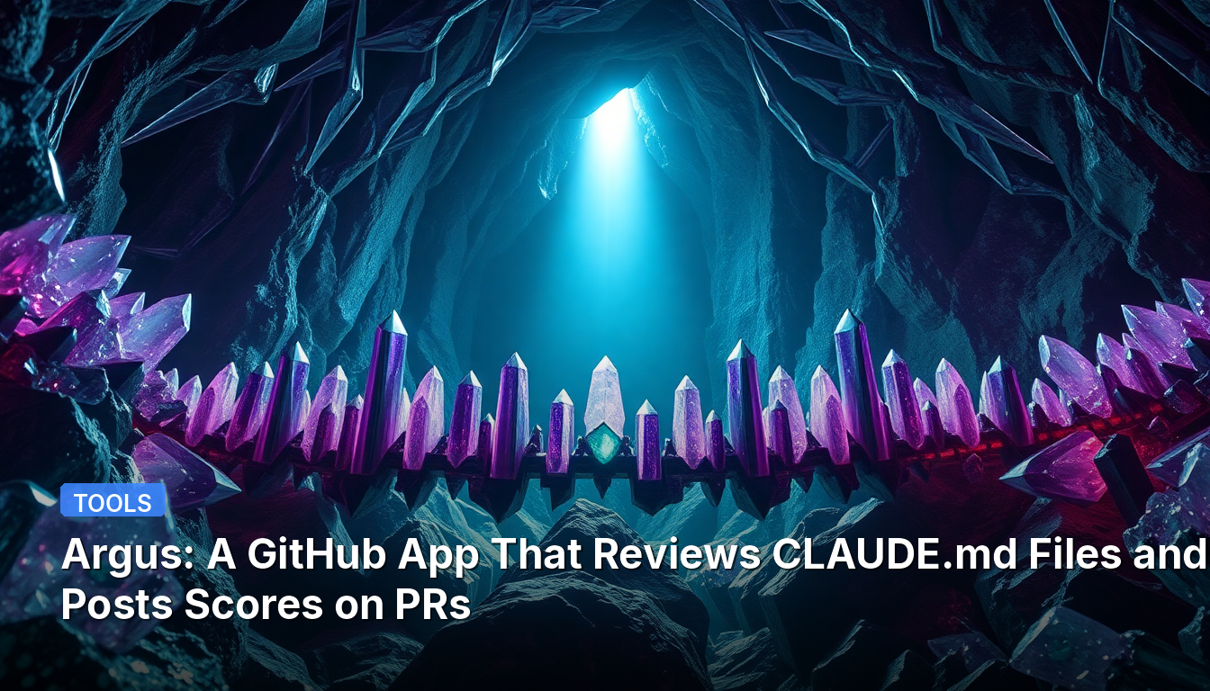 Argus: Um Aplicativo do GitHub que Revisa Arquivos CLAUDE.md e Publica Pontuações em PRs