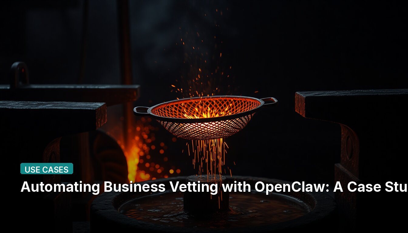Автоматизация проверки бизнеса с помощью OpenClaw: Пример из практики