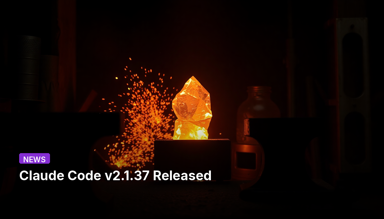 Claude Code v2.1.37 Lançado