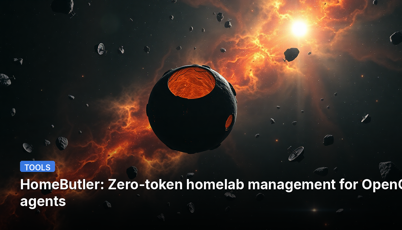 HomeButler: Zero-token homelab management for OpenClaw agents