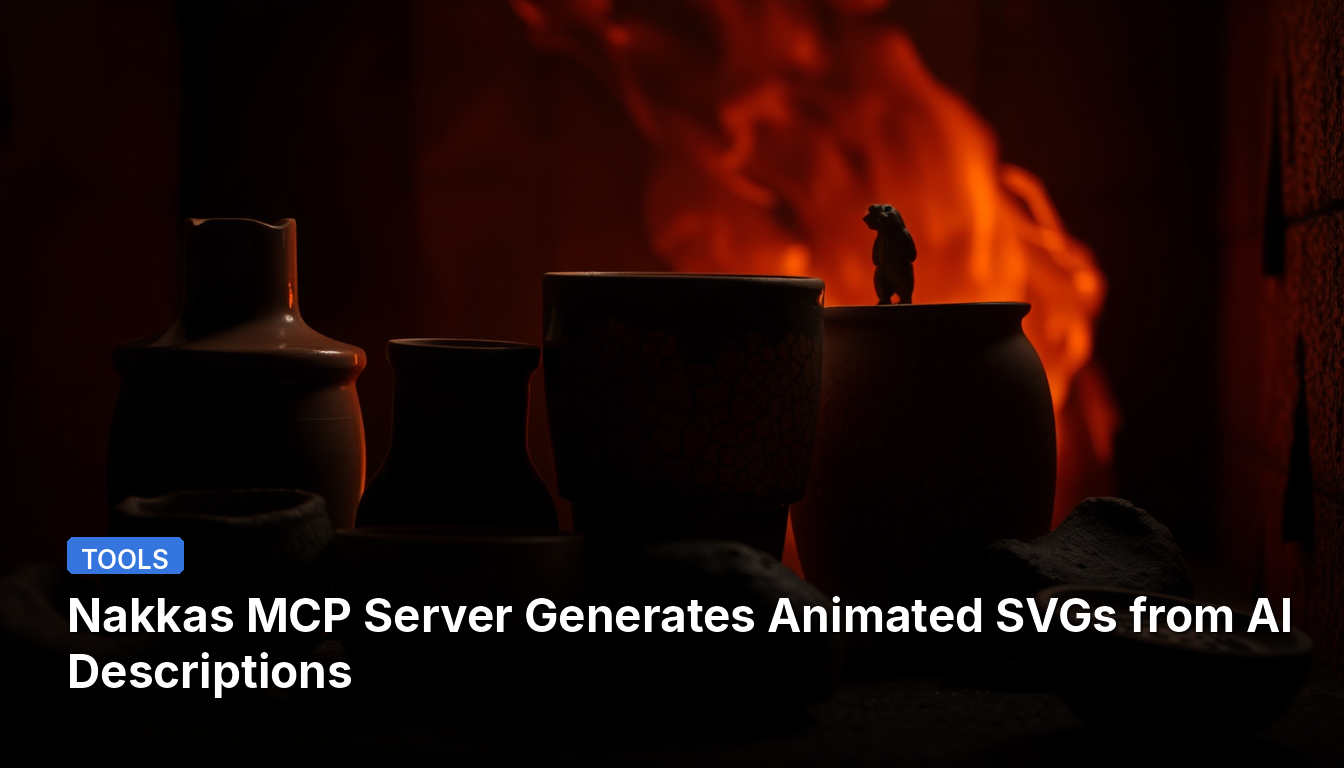ナッカス MCP サーバーは、AI の説明からアニメーション SVG を生成します