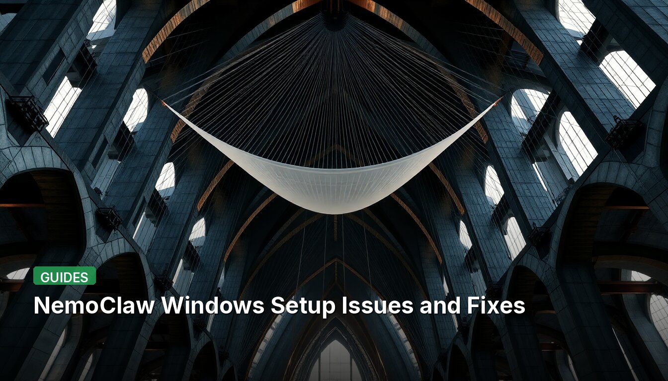 NemoClaw Windows Setup Issues and Fixes
