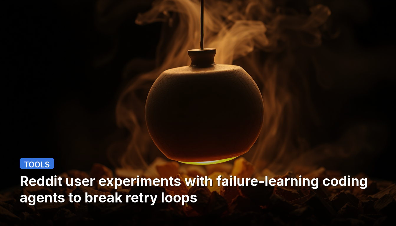 Utilizador do Reddit experimenta com agentes de programação que aprendem com falhas para quebrar ciclos de repetição