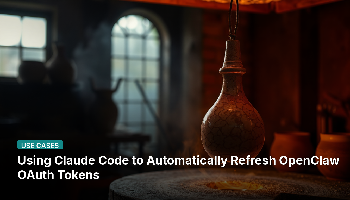 Usando o Claude Code para Atualizar Automaticamente Tokens OAuth do OpenClaw