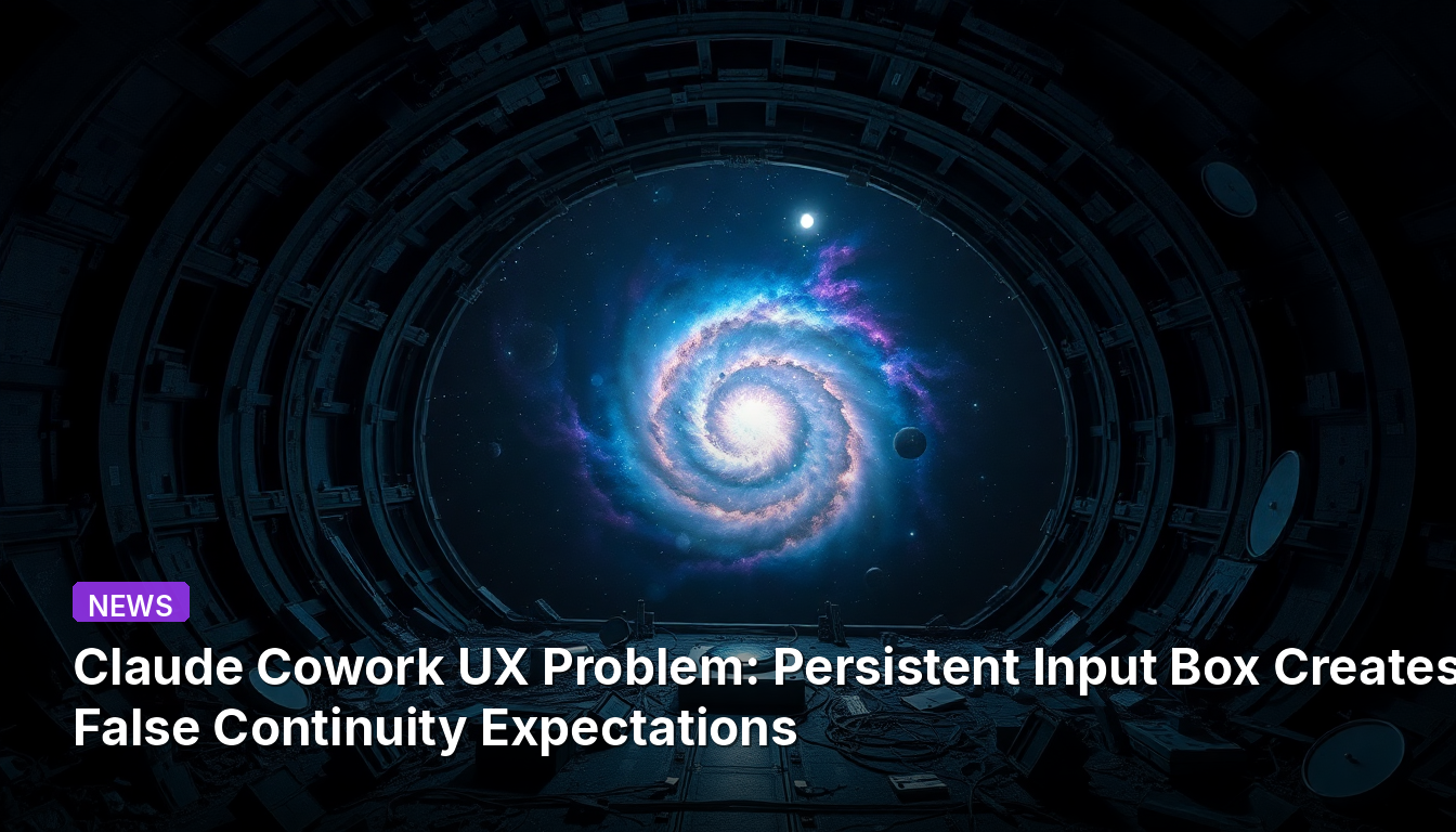 Problema de UX do Claude Cowork: Caixa de Entrada Persistente Cria Expectativas Falsas de Continuidade