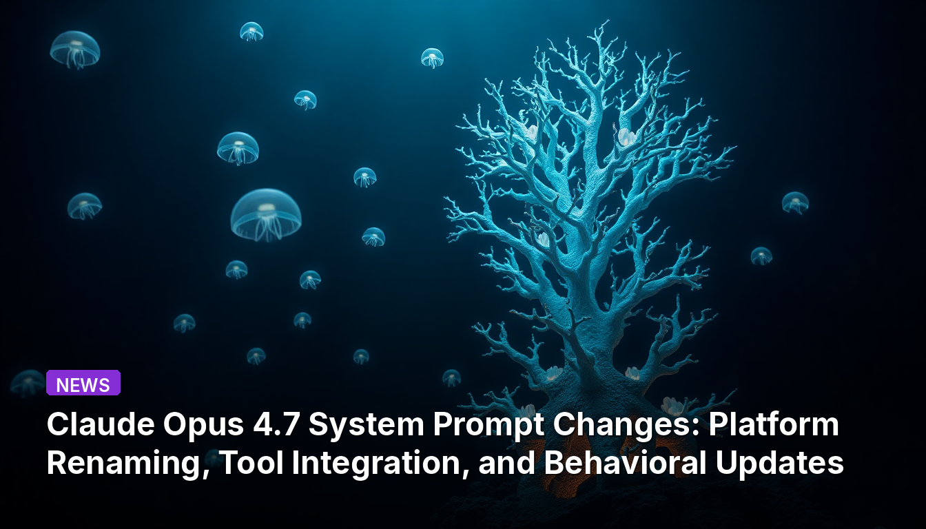 Claude Opus 4.7 System Prompt Changes: Platform Renaming, Tool Integration, and Behavioral Updates