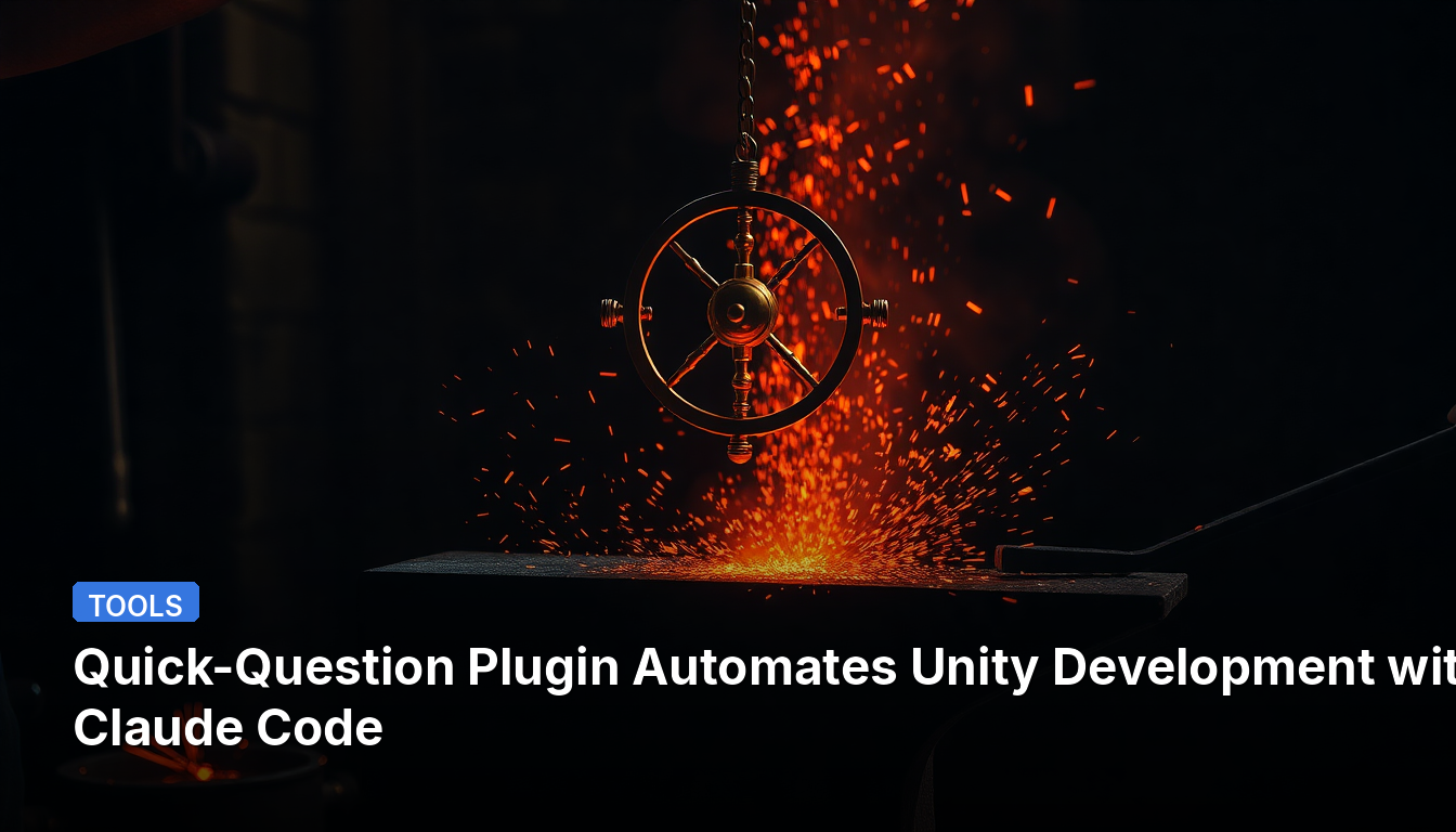 Plugin Quick-Question Automatise le Développement Unity avec Claude Code