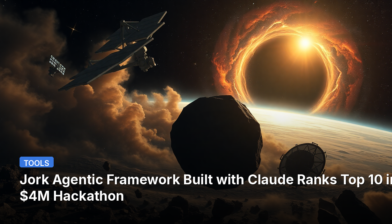 Jork Agentic Framework, das mit Claude entwickelt wurde, erreicht Top 10 bei 4-Millionen-Dollar-Hackathon