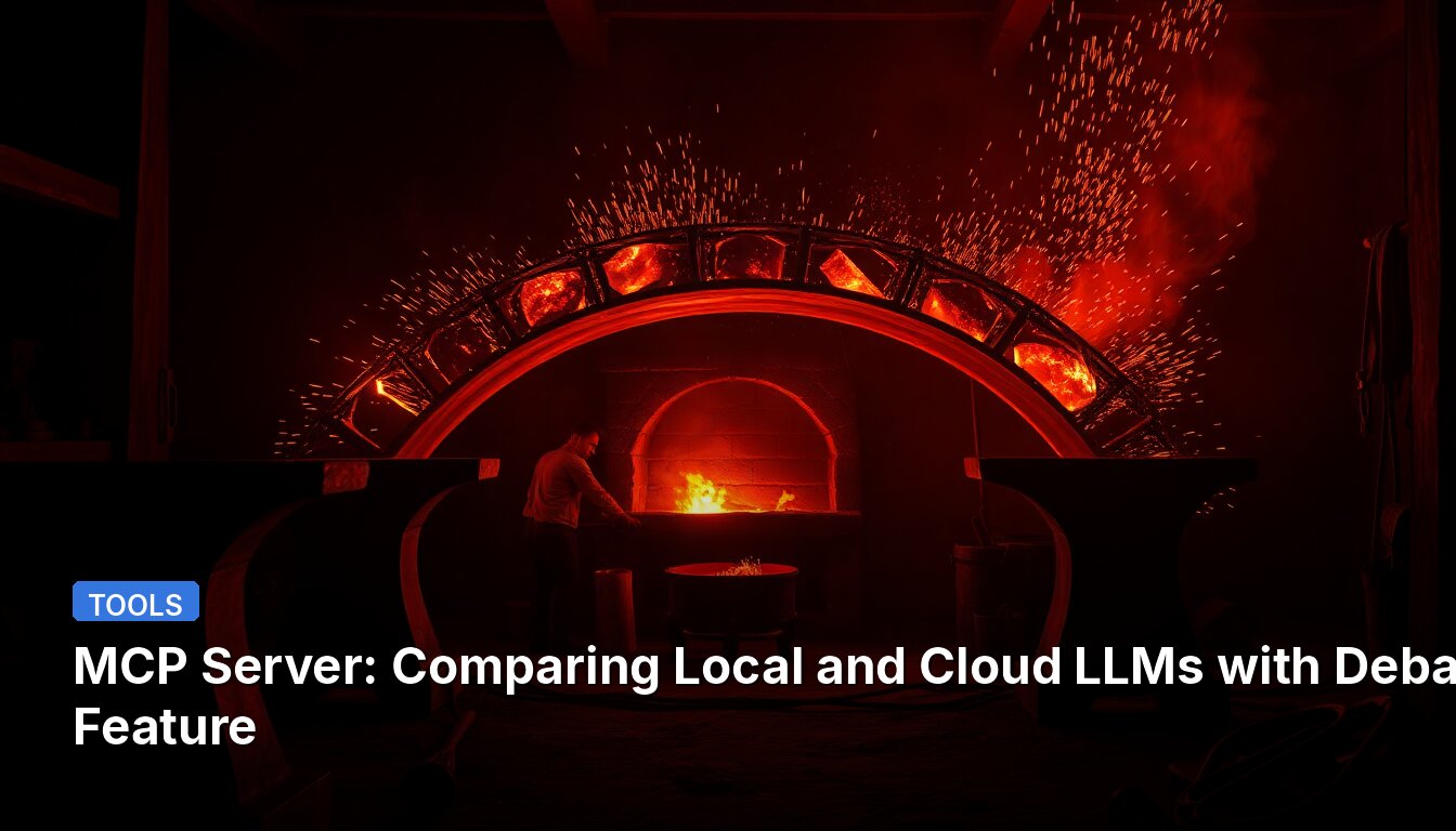 MCP-Server: Vergleich von lokalen und Cloud-LLMs mit Debattierfunktion