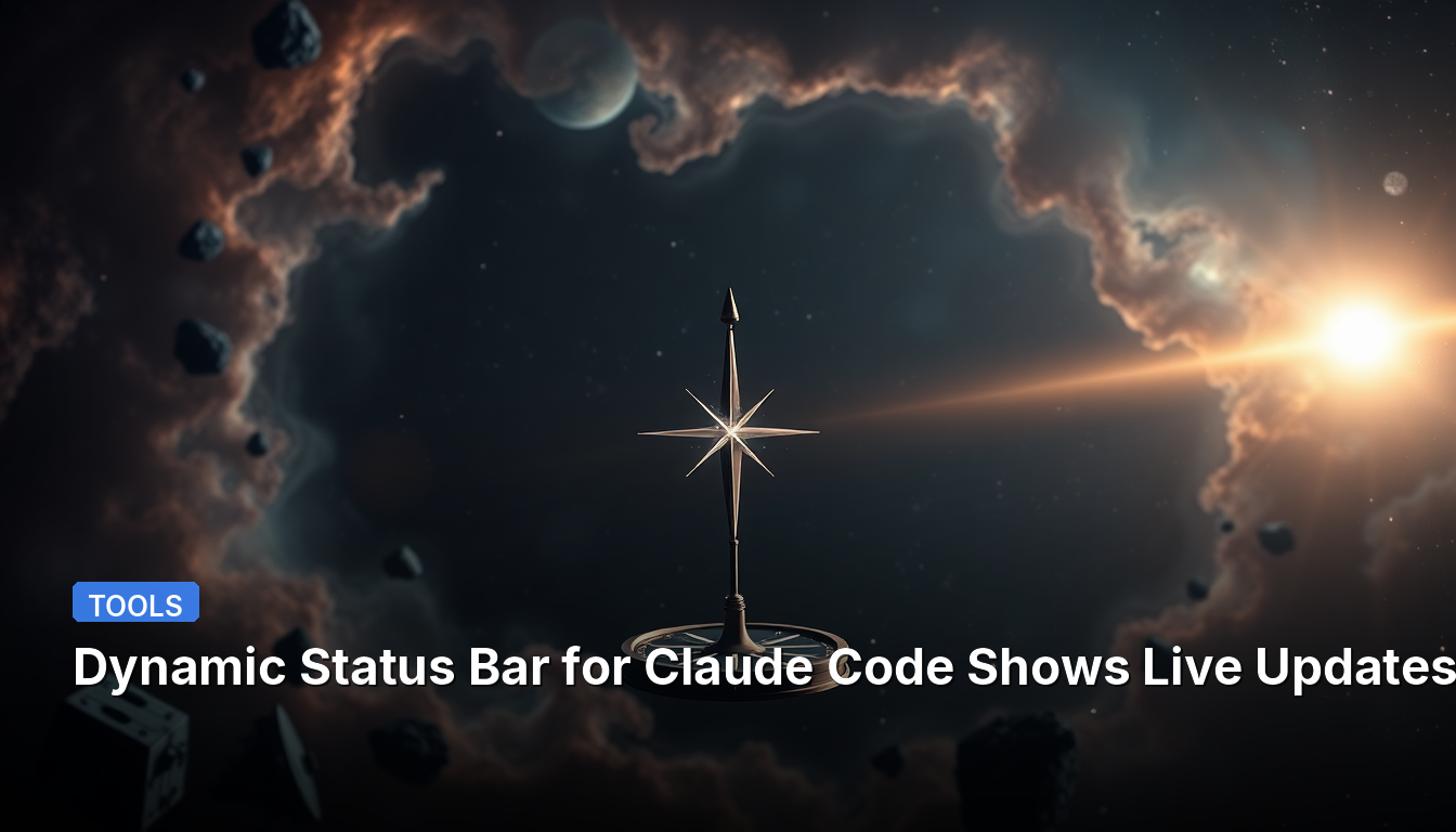 Barra de Estado Dinámica para Claude Code Muestra Actualizaciones en Tiempo Real