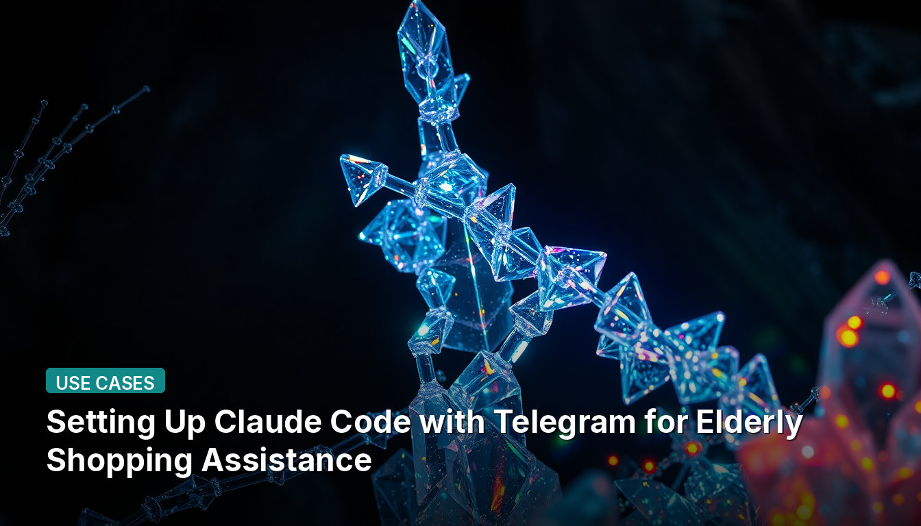 高齢者向け買い物支援のためのClaude CodeとTelegramの設定