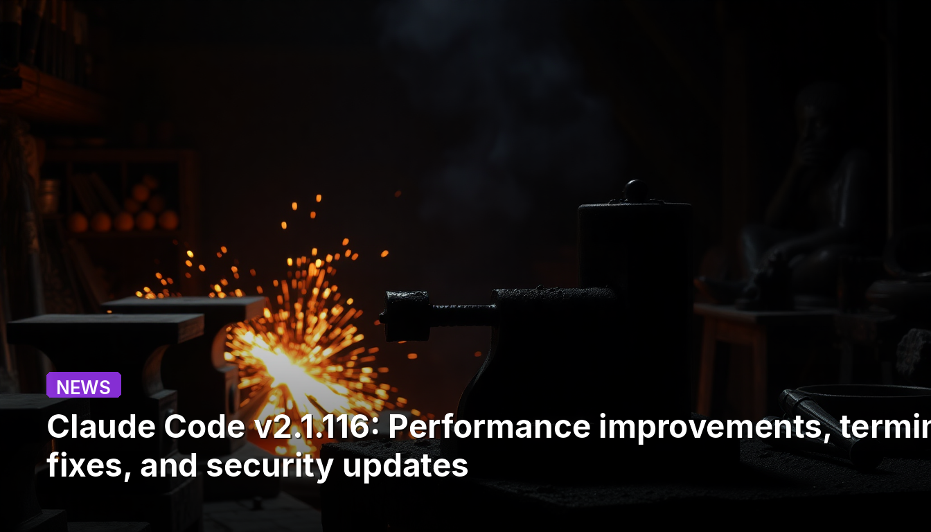Claude Code v2.1.116: Leistungsverbesserungen, Terminal-Korrekturen und Sicherheitsupdates