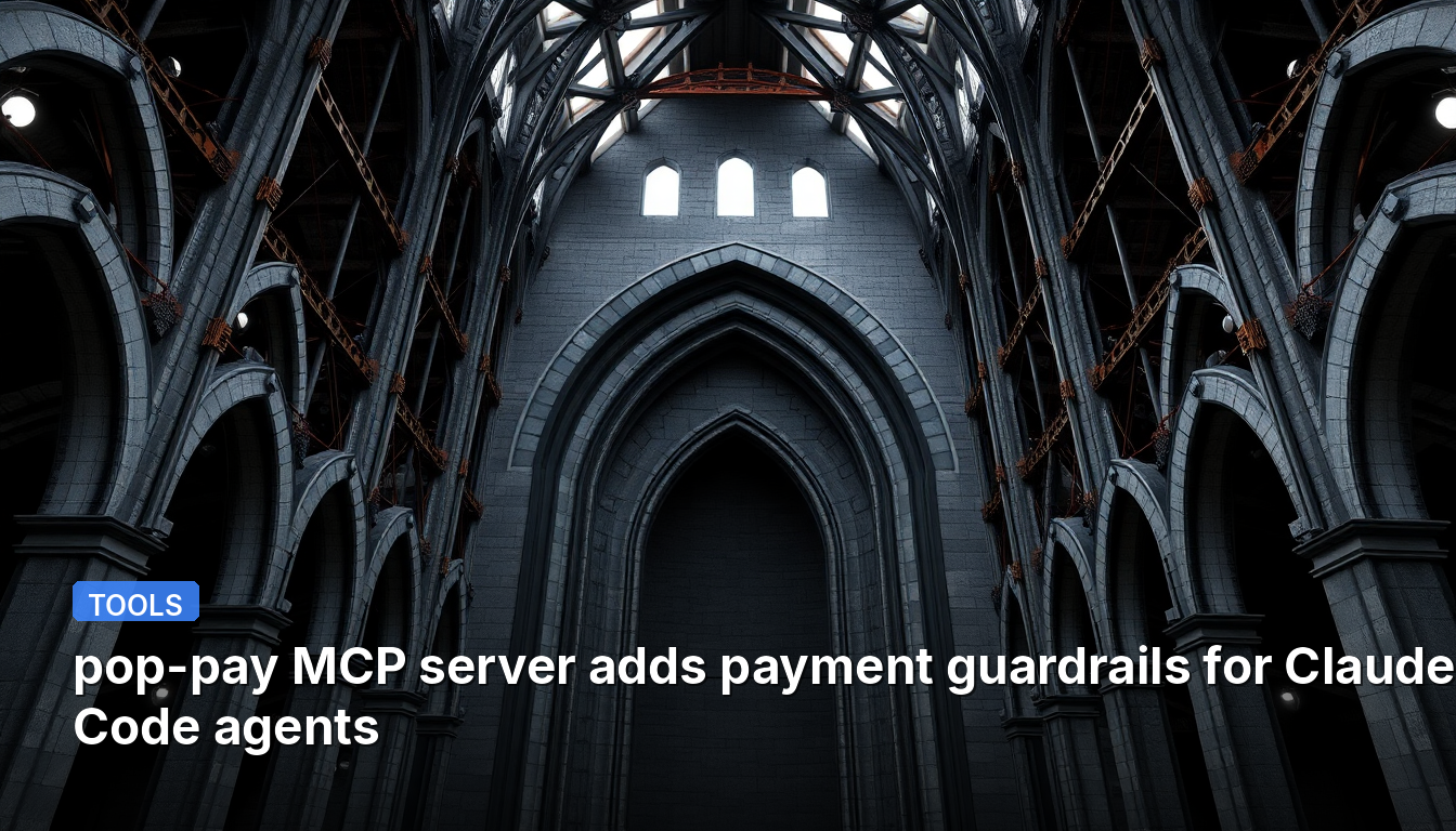 Le serveur MCP pop-pay ajoute des garde-fous de paiement pour les agents Claude Code.