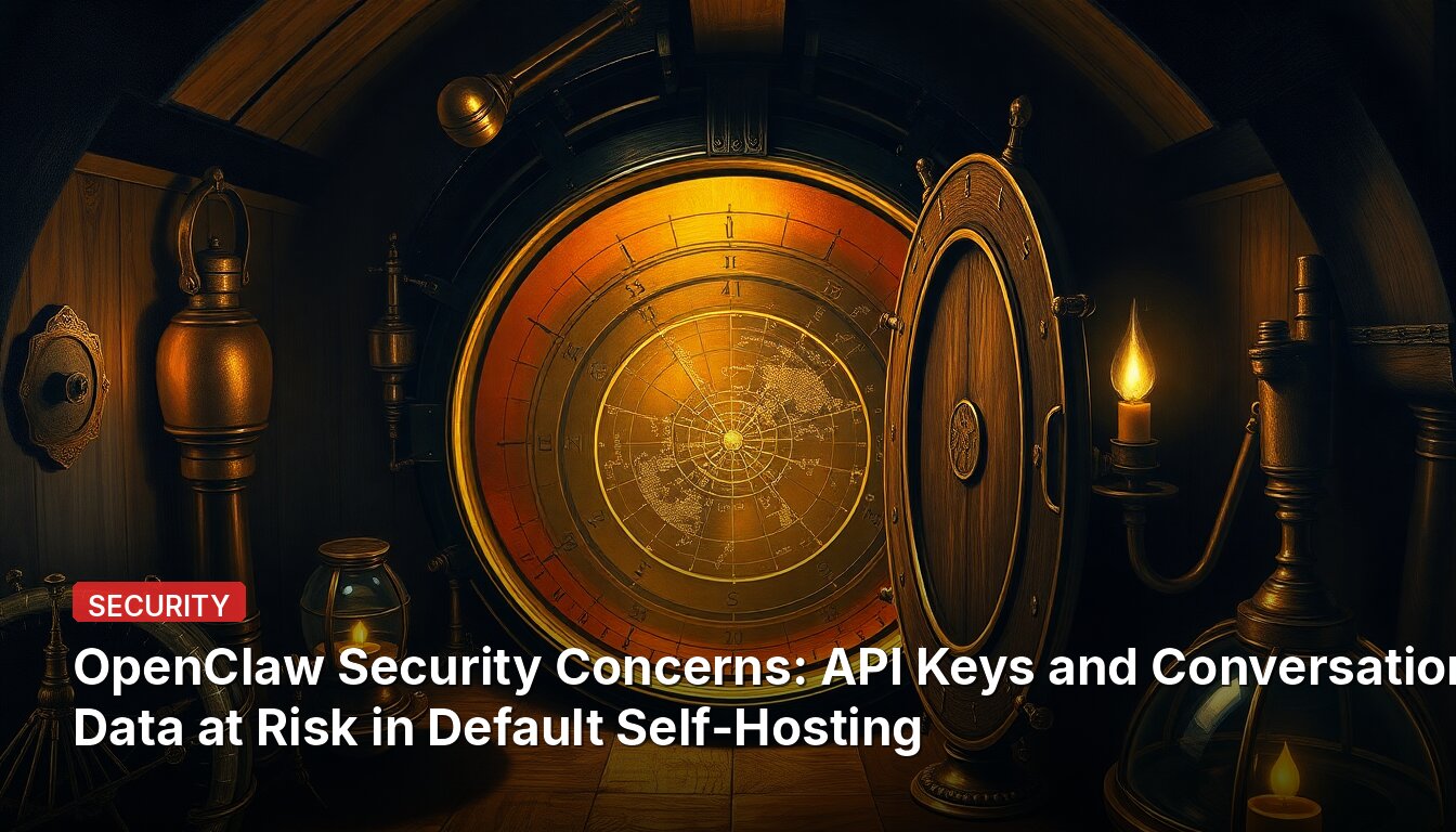 Preocupaciones de Seguridad en OpenClaw: Claves API y Datos de Conversación en Riesgo en la Autohospedaje por Defecto