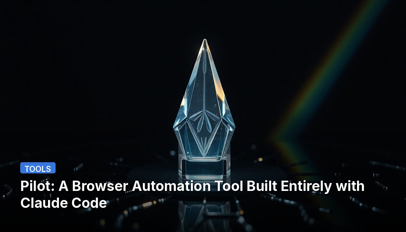 Pilot: A Browser Automation Tool Built Entirely with Claude Code
