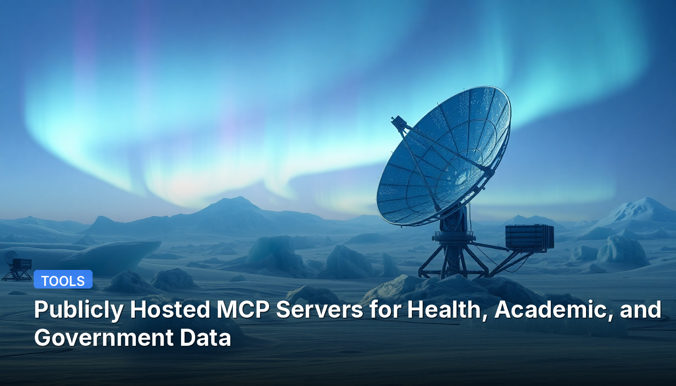 Öffentlich gehostete MCP-Server für Gesundheits-, Bildungs- und Regierungsdaten