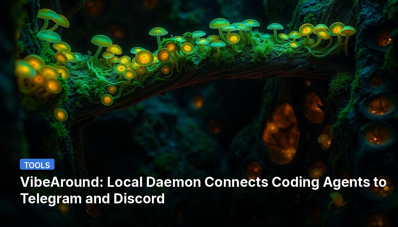 VibeAround: Local Daemon Connects Coding Agents to Telegram and Discord