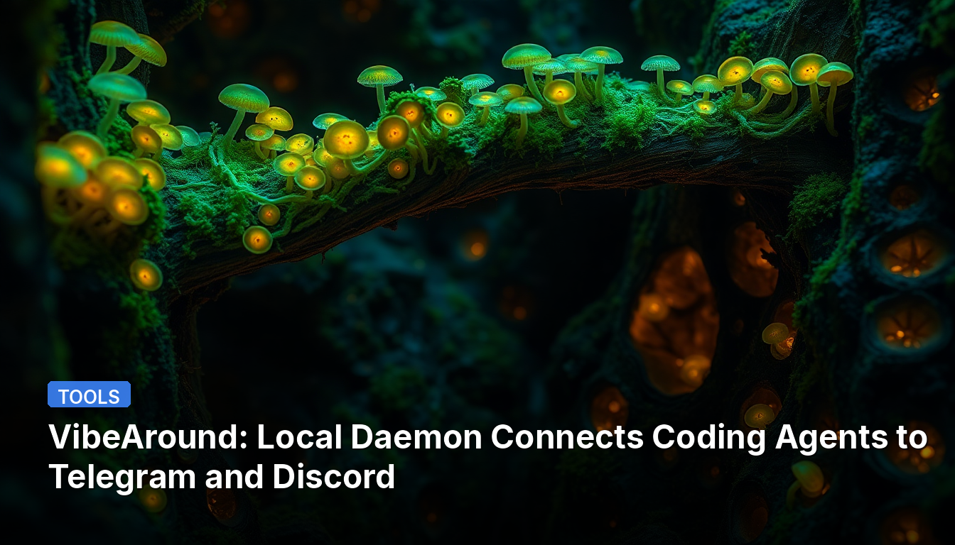 VibeAround: Local Daemon Connects Coding Agents to Telegram and Discord