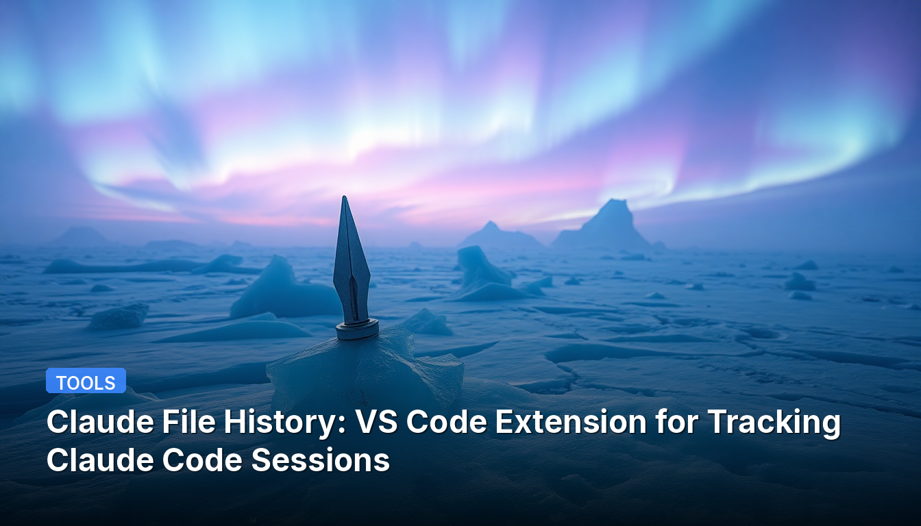 Histórico de Arquivos do Claude: Extensão do VS Code para Rastrear Sessões de Código do Claude