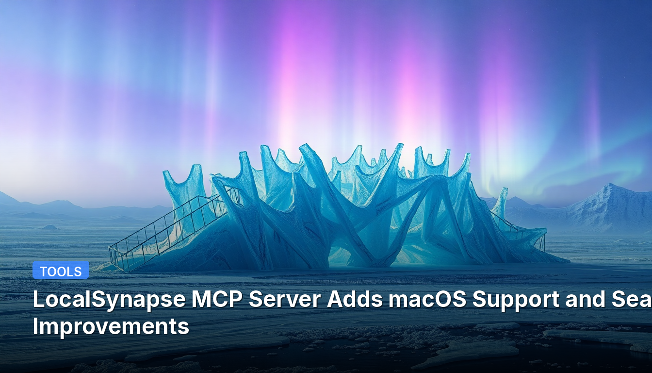 로컬시냅스 MCP 서버, macOS 지원 추가 및 검색 기능 개선