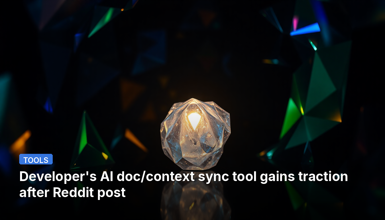 개발자의 AI 문서/컨텍스트 동기화 도구, 레딧 게시글 이후 주목받아