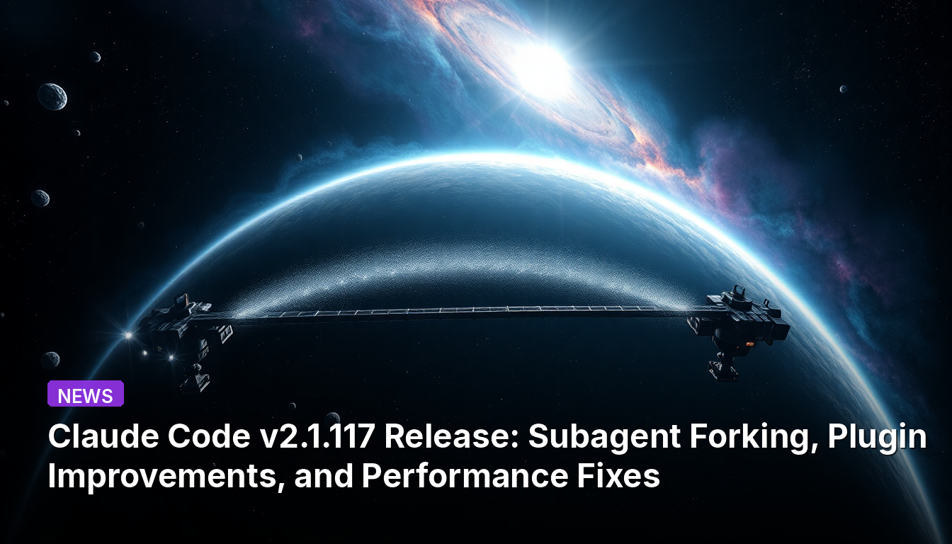 Lançamento do Claude Code v2.1.117: Divisão de Subagentes, Melhorias em Plugins e Correções de Desempenho