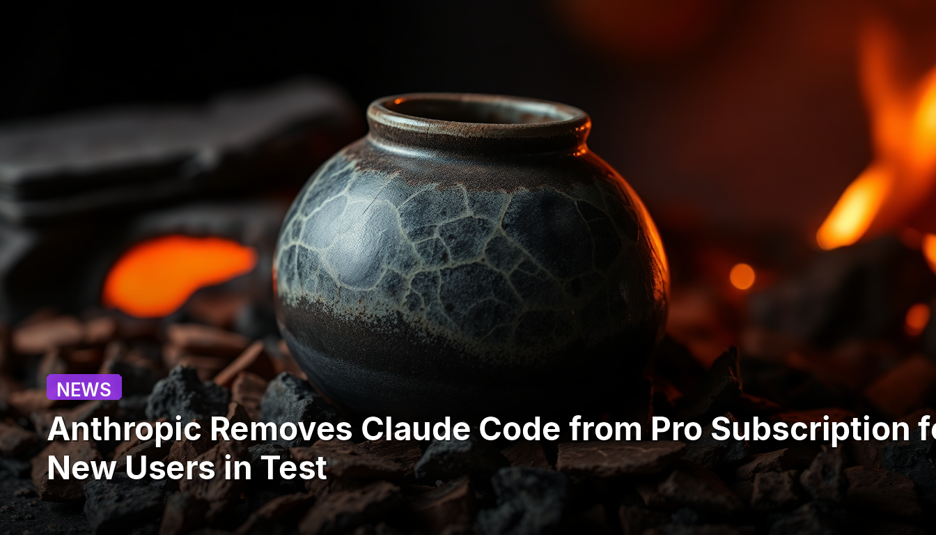 アンソピック、新規ユーザー向けプロ契約からClaude Codeをテスト的に除外