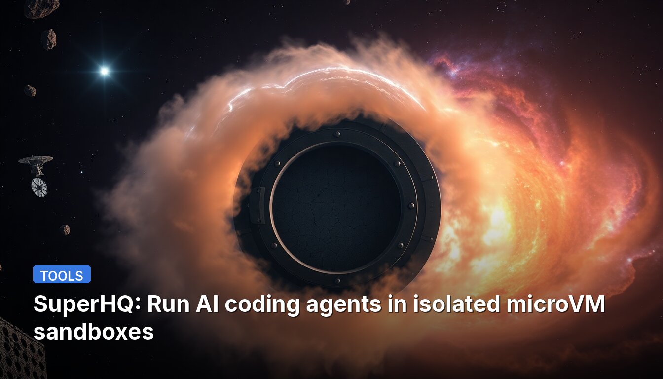 SuperHQ: Ejecuta agentes de codificación de IA en sandboxes de microVM aislados.