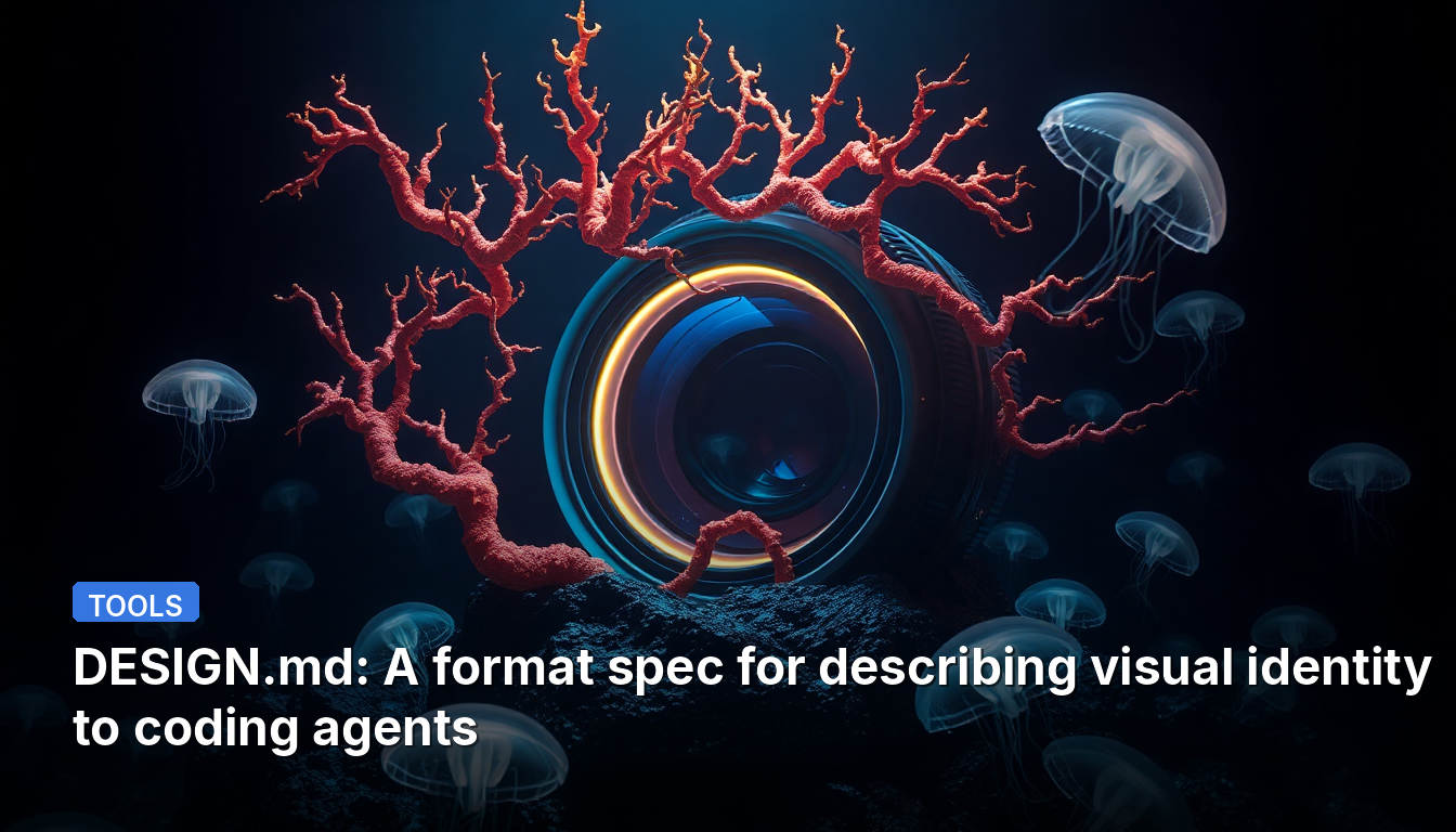 DESIGN.md : Un format de spécification pour décrire l'identité visuelle aux agents de codage