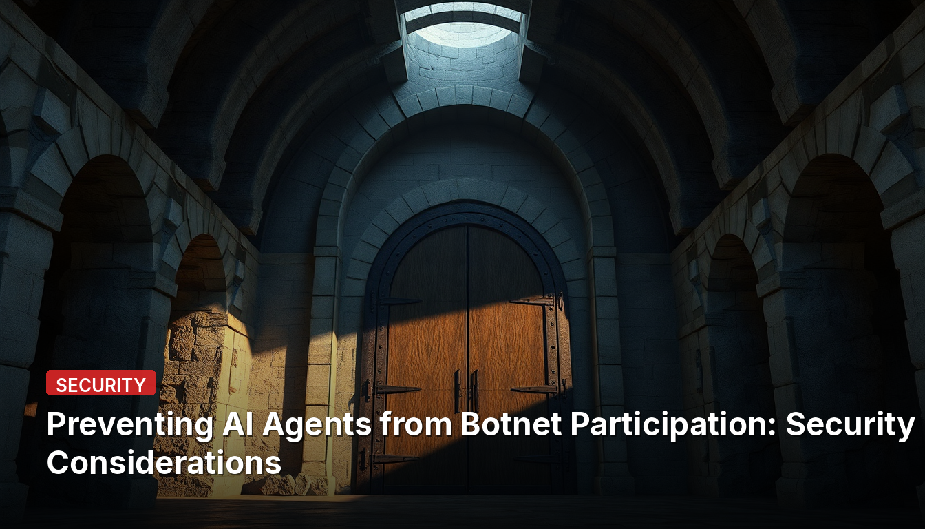 Prevenindo a Participação de Agentes de IA em Botnets: Considerações de Segurança