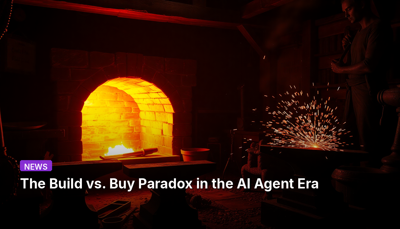 O paradoxo do construir versus comprar na era dos agentes de IA