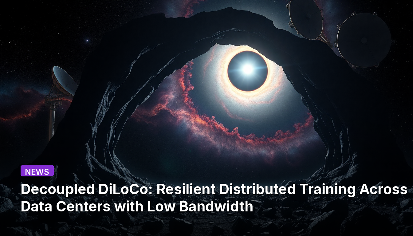 DiLoCo Desacoplado: Treinamento Distribuído Resiliente Entre Data Centers com Baixa Largura de Banda