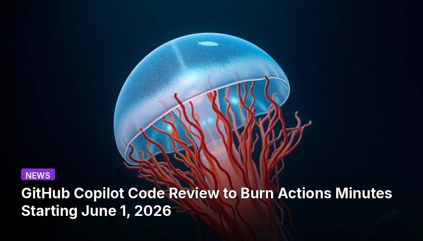 GitHub Copilot Code Review начнёт тратить минуты Actions с 1 июня 2026 года