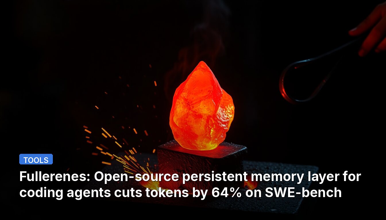 Fullerene: Open-Source-Persistenzspeicherschicht für Codierungsagenten reduziert Tokens um 64 % auf SWE-Bench