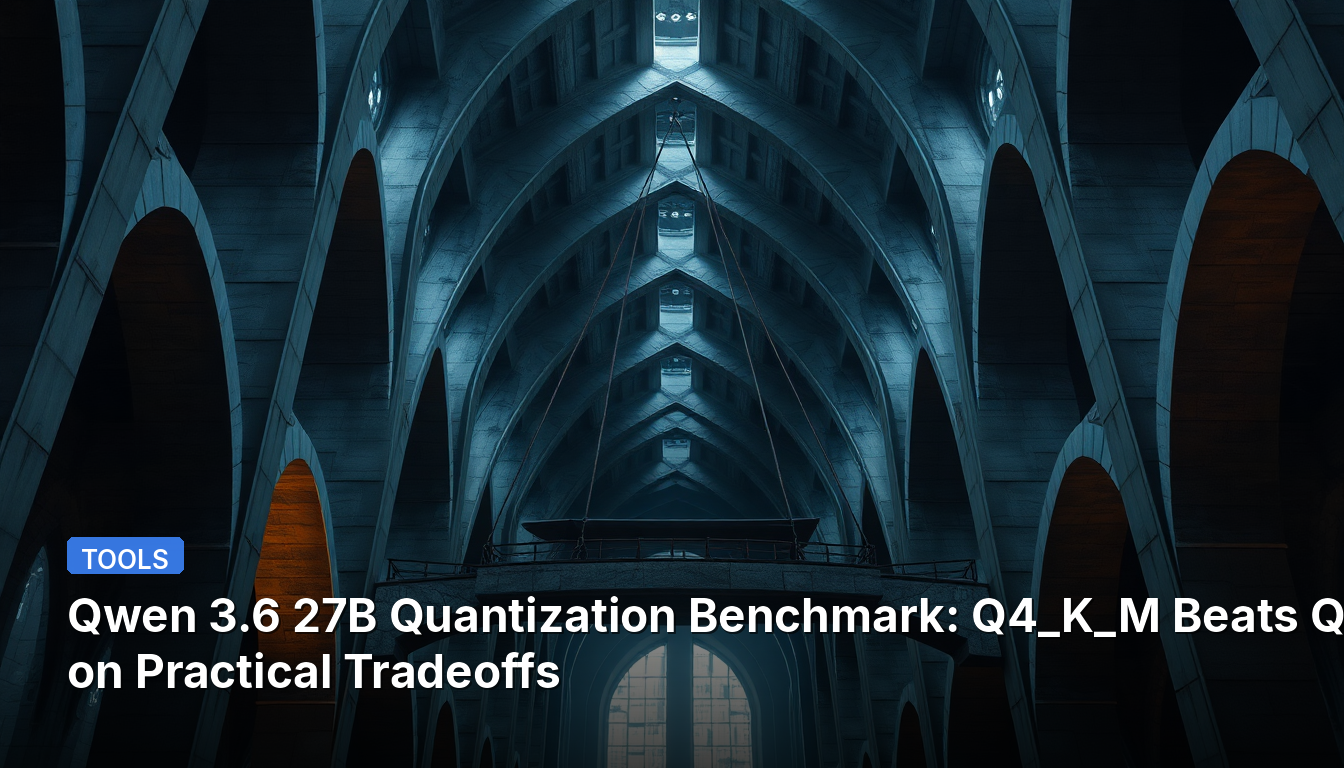 Benchmark de Quantização Qwen 3.6 27B: Q4_K_M Supera Q8_0 em Compensações Práticas