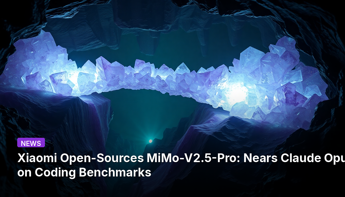 Xiaomi publie en open source MiMo-V2.5-Pro : approche les performances de Claude Opus 4.6 sur les benchmarks de codage