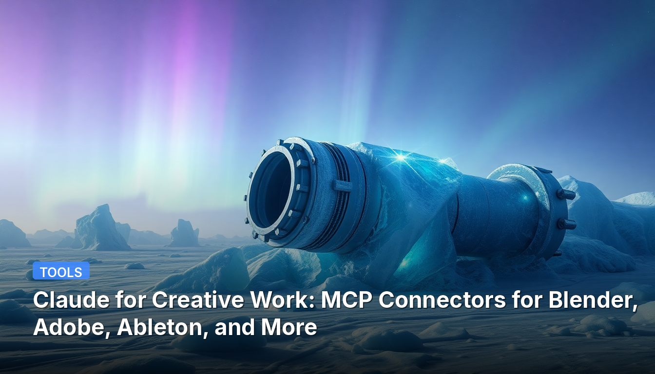 Claudeによるクリエイティブワーク：Blender、Adobe、AbletonなどのMCPコネクタ