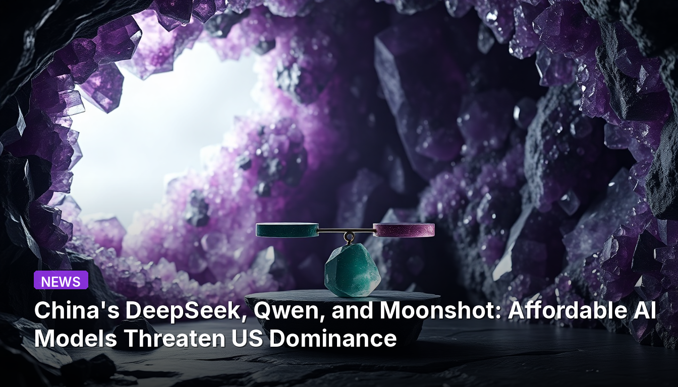 中国的DeepSeek、Qwen和Moonshot：平价AI模型威胁美国主导地位
