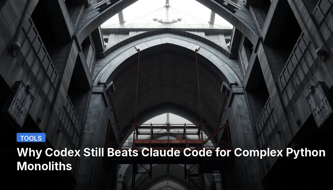 Почему Codex всё ещё превосходит Claude Code для сложных монолитов на Python