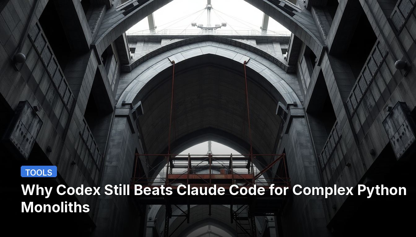 Почему Codex всё ещё превосходит Claude Code для сложных монолитов на Python