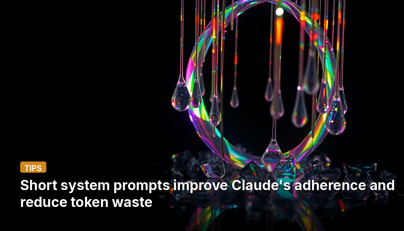 Prompts curtos de sistema melhoram a aderência de Claude e reduzem desperdício de tokens