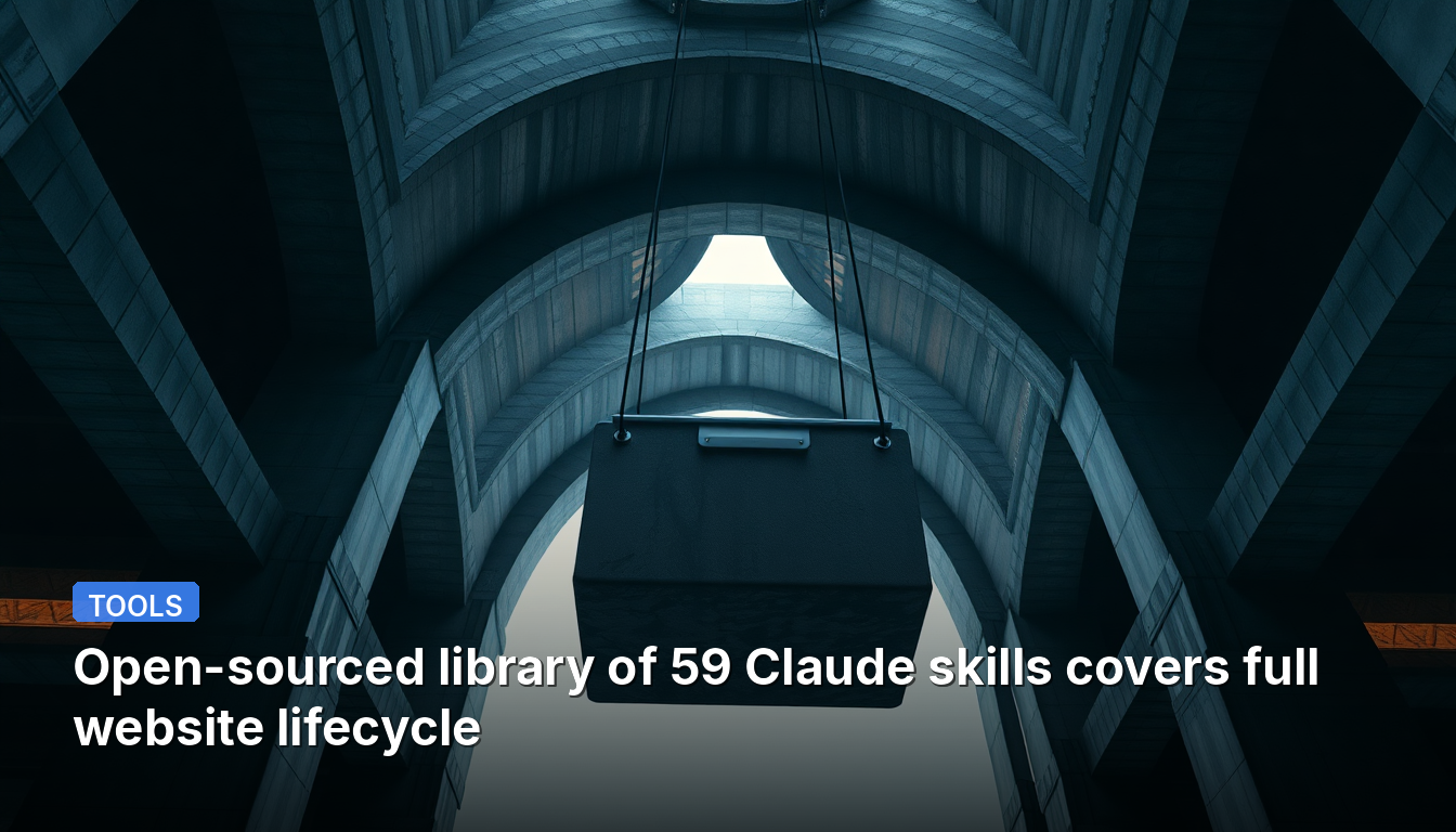 Bibliothèque open source de 59 compétences Claude couvrant l'ensemble du cycle de vie d'un site web
